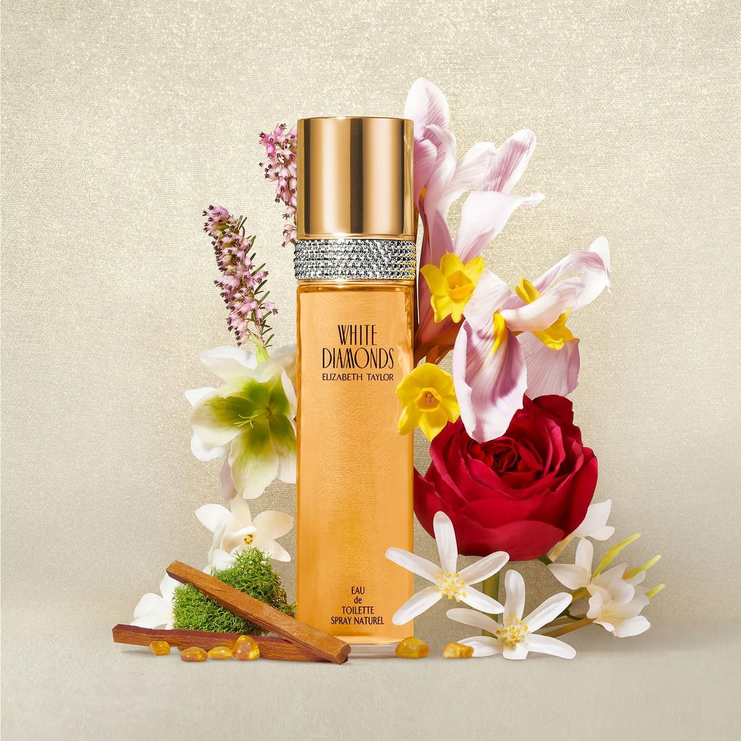 ELIZABETH TAYLOR WHITE DIAMOND(W)EAU DE TOILETTE SPRAY 100ML